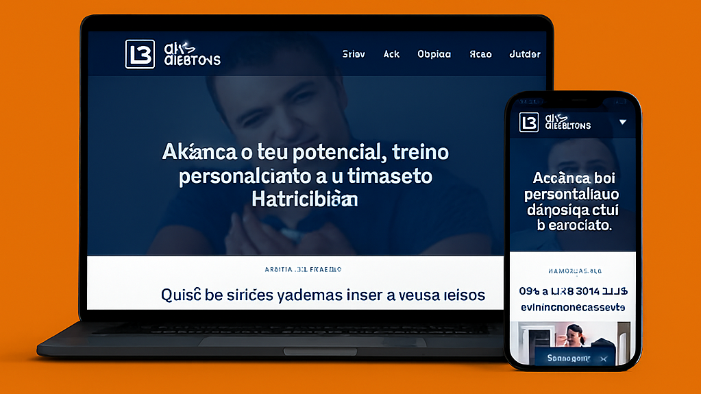 LS Personal Trainer - Landing Page Fitness